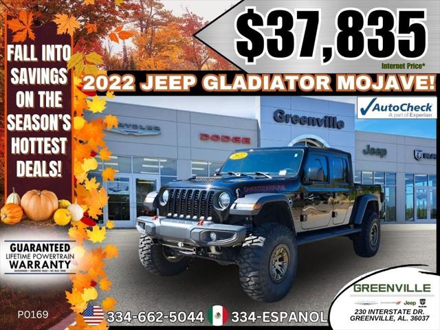 2022 Jeep Gladiator Mojave 4x4 2022 Jeep Gladiator Mojave 4x4