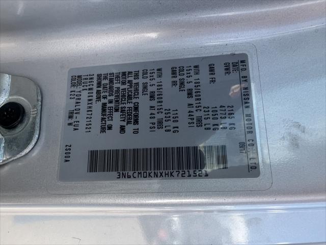 2017 Nissan NV200 S