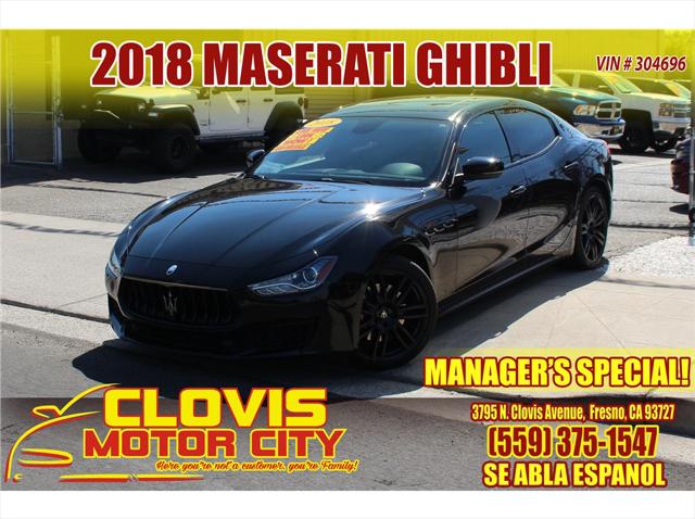 2018 Maserati Ghibli Sedan 4D for sale in Fresno, CA