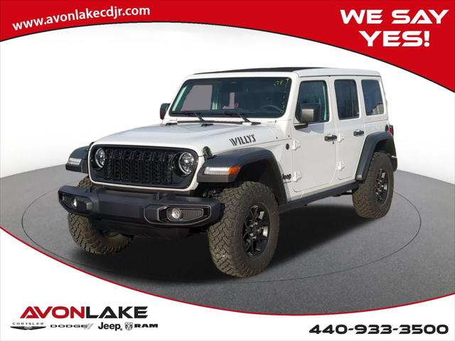 2026 Jeep Wrangler WRANGLER 4-DOOR WILLYS 2026 Jeep Wrangler WRANGLER 4-DOOR WILLYS