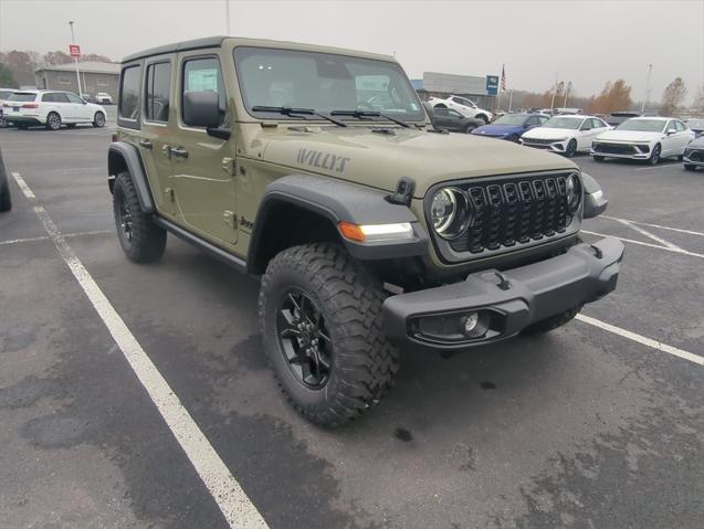 2026 Jeep Wrangler WRANGLER 4-DOOR WILLYS 2026 Jeep Wrangler WRANGLER 4-DOOR WILLYS