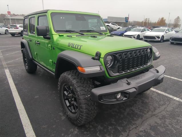 2026 Jeep Wrangler WRANGLER 4-DOOR WILLYS 2026 Jeep Wrangler WRANGLER 4-DOOR WILLYS
