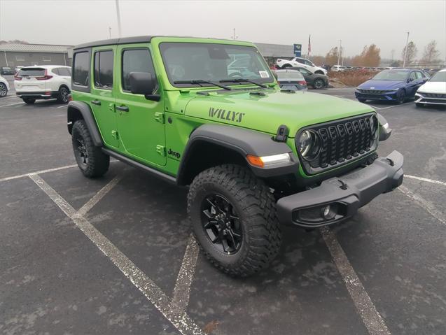 2026 Jeep Wrangler WRANGLER 4-DOOR WILLYS 2026 Jeep Wrangler WRANGLER 4-DOOR WILLYS