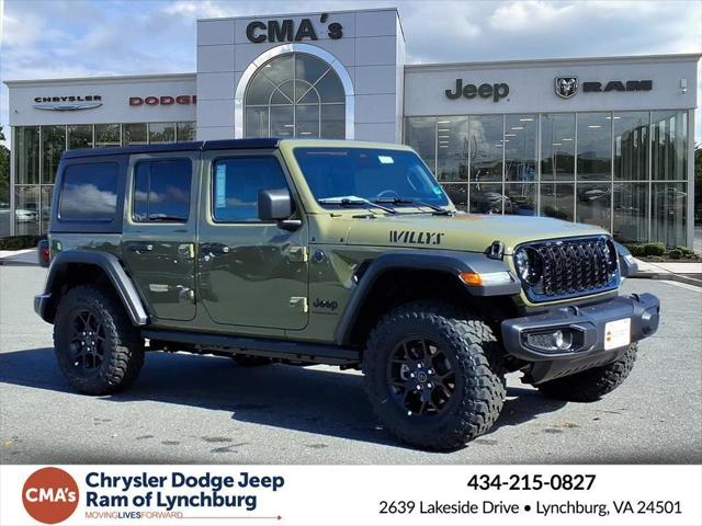 2026 Jeep Wrangler WRANGLER 4-DOOR WILLYS 2026 Jeep Wrangler WRANGLER 4-DOOR WILLYS