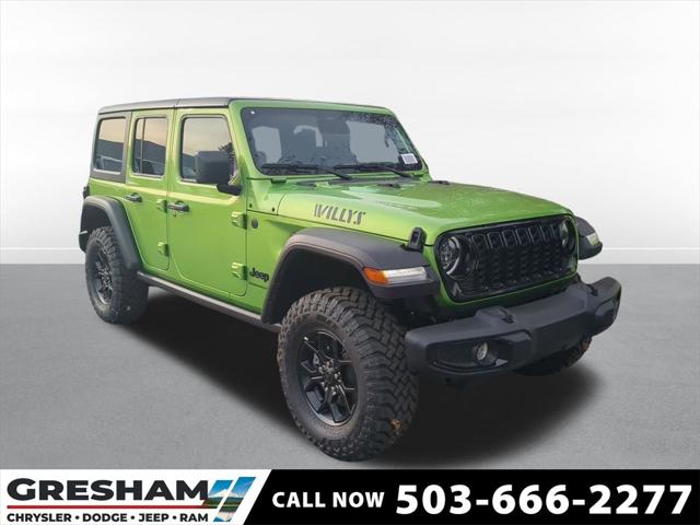 2026 Jeep Wrangler WRANGLER 4-DOOR WILLYS