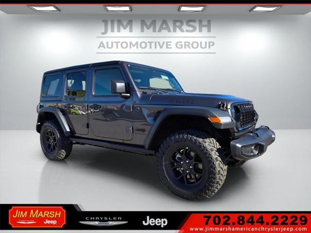 2026 Jeep Wrangler WRANGLER 4-DOOR WILLYS 2026 Jeep Wrangler WRANGLER 4-DOOR WILLYS