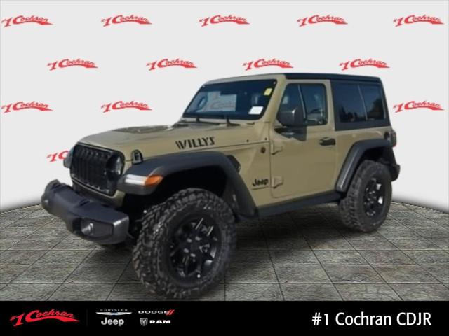 2026 Jeep Wrangler WRANGLER 2-DOOR WILLYS 2026 Jeep Wrangler WRANGLER 2-DOOR WILLYS