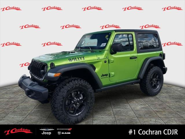 2026 Jeep Wrangler WRANGLER 2-DOOR WILLYS 2026 Jeep Wrangler WRANGLER 2-DOOR WILLYS