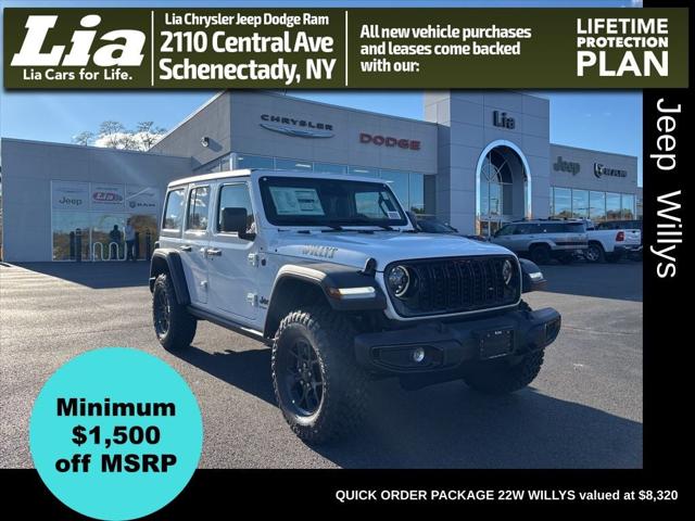 2026 Jeep Wrangler WRANGLER 4-DOOR WILLYS 2026 Jeep Wrangler WRANGLER 4-DOOR WILLYS
