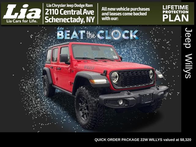 2026 Jeep Wrangler WRANGLER 4-DOOR WILLYS 2026 Jeep Wrangler WRANGLER 4-DOOR WILLYS