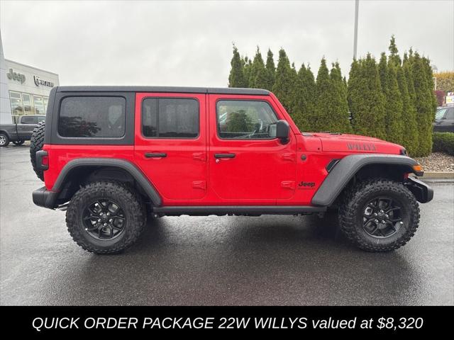 2026 Jeep Wrangler WRANGLER 4-DOOR WILLYS 2026 Jeep Wrangler WRANGLER 4-DOOR WILLYS