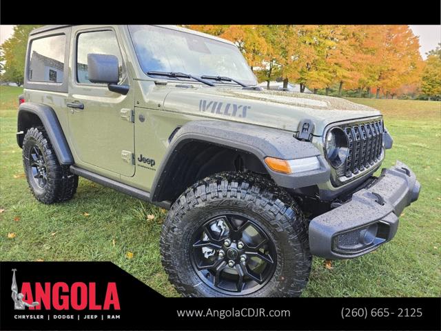 2026 Jeep Wrangler WRANGLER 2-DOOR WILLYS 2026 Jeep Wrangler WRANGLER 2-DOOR WILLYS