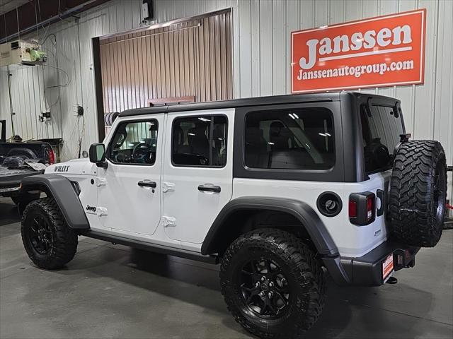 2026 Jeep Wrangler WRANGLER 4-DOOR WILLYS 2026 Jeep Wrangler WRANGLER 4-DOOR WILLYS