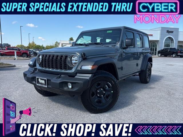 2026 Jeep Wrangler WRANGLER 4-DOOR SPORT 2026 Jeep Wrangler WRANGLER 4-DOOR SPORT