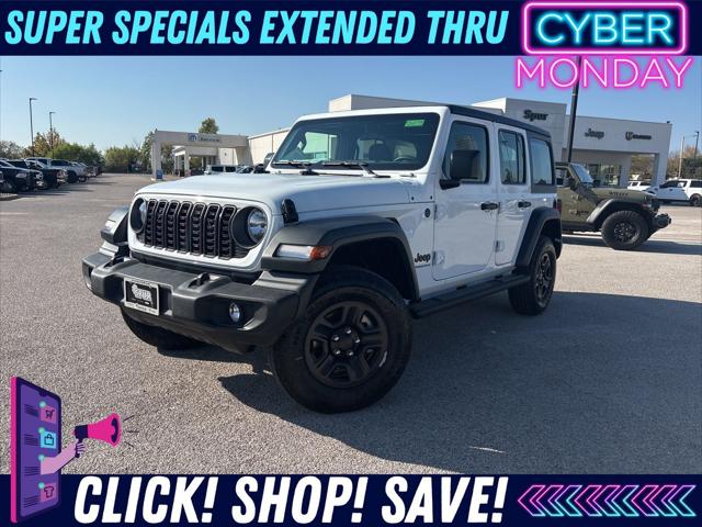 2026 Jeep Wrangler WRANGLER 4-DOOR SPORT 2026 Jeep Wrangler WRANGLER 4-DOOR SPORT