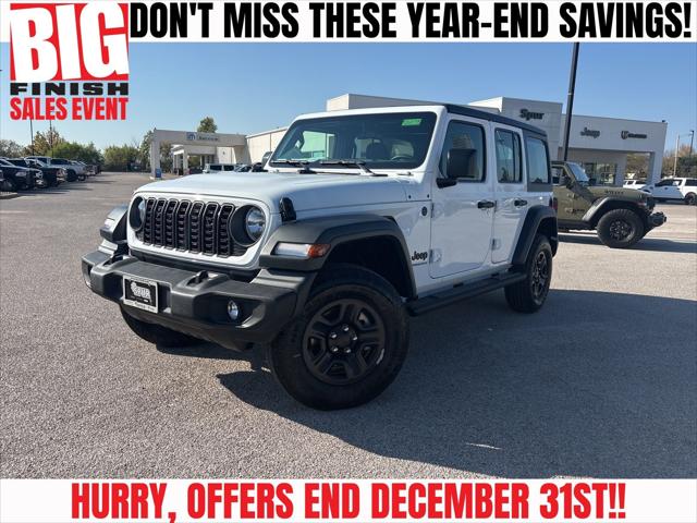 2026 Jeep Wrangler WRANGLER 4-DOOR SPORT