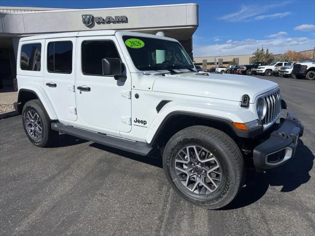 2026 Jeep Wrangler 4-Door Sahara 4x4 for sale in Durango, CO