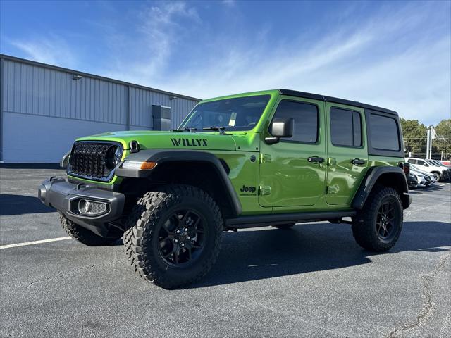 2026 Jeep Wrangler WRANGLER 4-DOOR WILLYS 2026 Jeep Wrangler WRANGLER 4-DOOR WILLYS