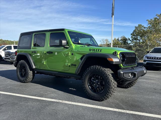 2026 Jeep Wrangler WRANGLER 4-DOOR WILLYS 2026 Jeep Wrangler WRANGLER 4-DOOR WILLYS