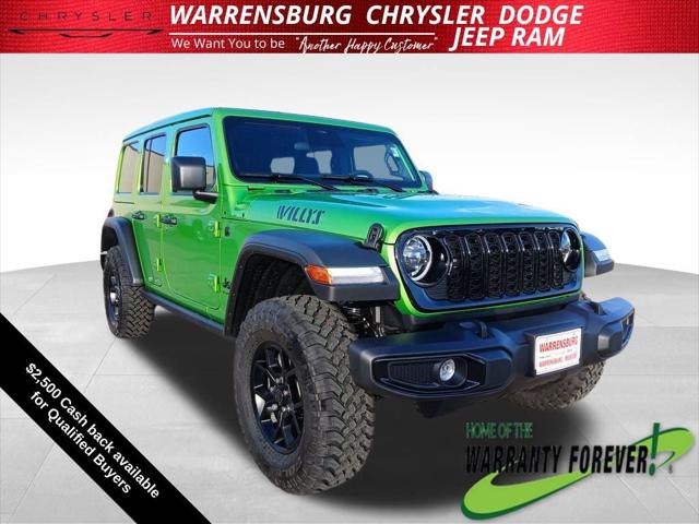 2026 Jeep Wrangler WRANGLER 4-DOOR WILLYS 2026 Jeep Wrangler WRANGLER 4-DOOR WILLYS
