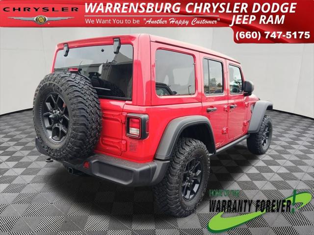 2026 Jeep Wrangler WRANGLER 4-DOOR WILLYS 2026 Jeep Wrangler WRANGLER 4-DOOR WILLYS