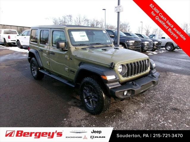 2026 Jeep Wrangler WRANGLER 4-DOOR SPORT S