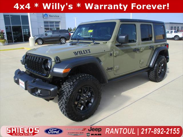 2026 Jeep Wrangler WRANGLER 4-DOOR WILLYS 2026 Jeep Wrangler WRANGLER 4-DOOR WILLYS