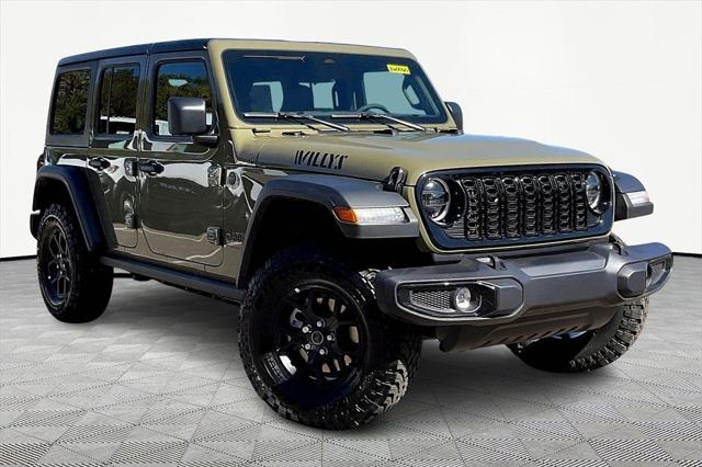 2026 Jeep Wrangler WRANGLER 4-DOOR WILLYS 2026 Jeep Wrangler WRANGLER 4-DOOR WILLYS