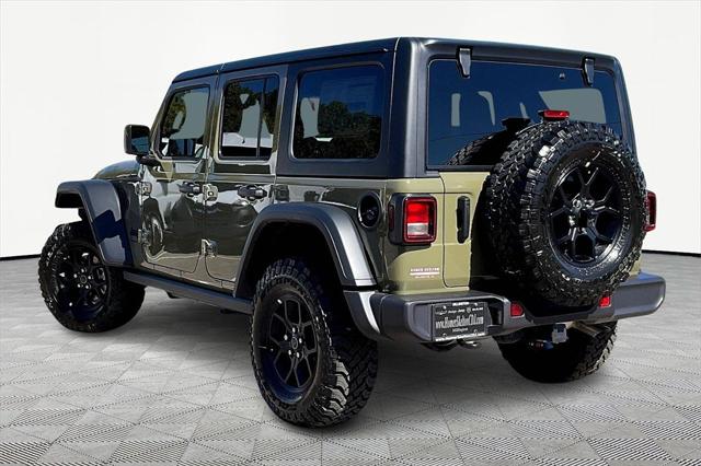 2026 Jeep Wrangler WRANGLER 4-DOOR WILLYS 2026 Jeep Wrangler WRANGLER 4-DOOR WILLYS