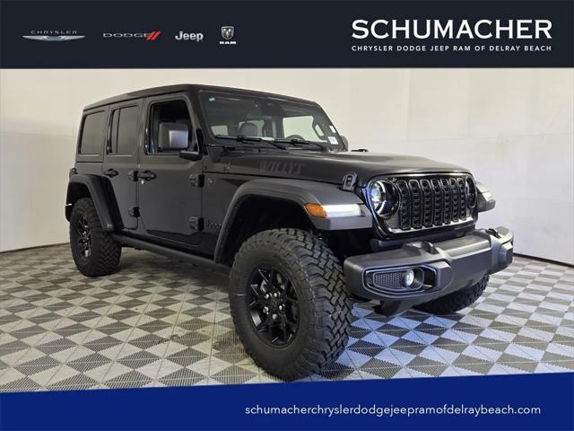 2026 Jeep Wrangler WRANGLER 4-DOOR WILLYS 2026 Jeep Wrangler WRANGLER 4-DOOR WILLYS