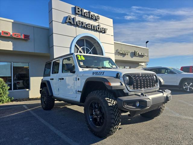 2026 Jeep Wrangler WRANGLER 4-DOOR WILLYS