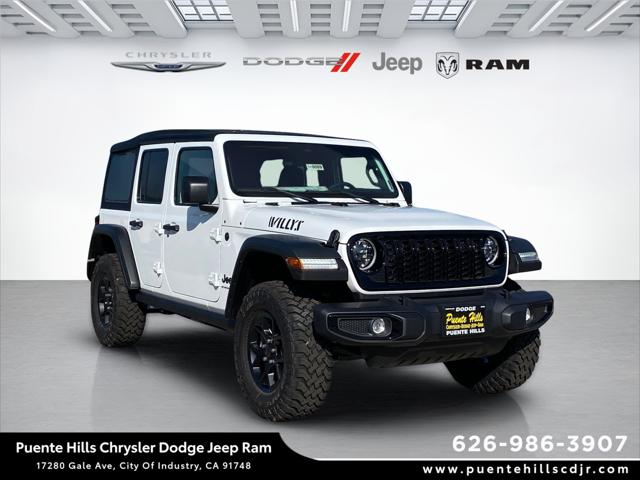 2026 Jeep Wrangler WRANGLER 4-DOOR WILLYS 2026 Jeep Wrangler WRANGLER 4-DOOR WILLYS