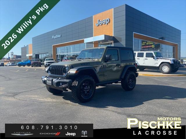 2026 Jeep Wrangler WRANGLER 2-DOOR WILLYS 2026 Jeep Wrangler WRANGLER 2-DOOR WILLYS