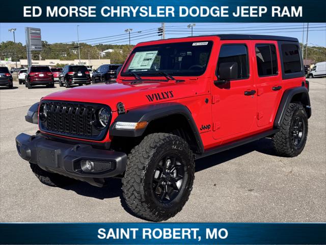 2026 Jeep Wrangler WRANGLER 4-DOOR WILLYS 2026 Jeep Wrangler WRANGLER 4-DOOR WILLYS