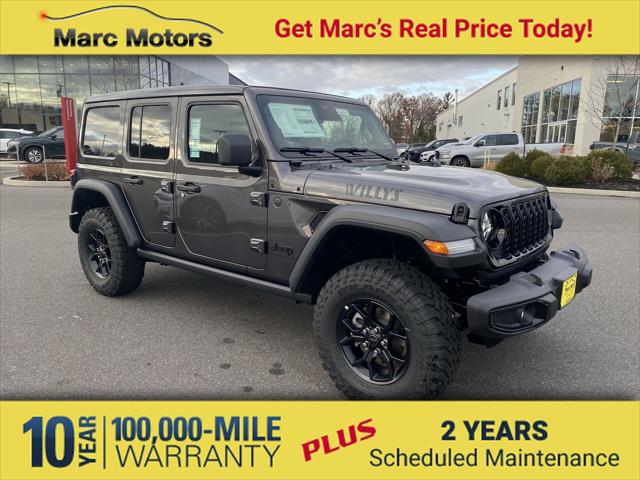 2026 Jeep Wrangler WRANGLER 4-DOOR WILLYS 2026 Jeep Wrangler WRANGLER 4-DOOR WILLYS