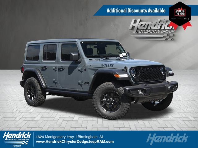 2026 Jeep Wrangler WRANGLER 4-DOOR WILLYS 2026 Jeep Wrangler WRANGLER 4-DOOR WILLYS