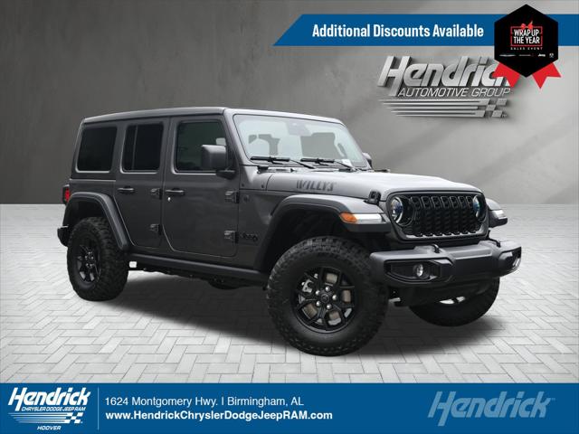 2026 Jeep Wrangler WRANGLER 4-DOOR WILLYS 2026 Jeep Wrangler WRANGLER 4-DOOR WILLYS