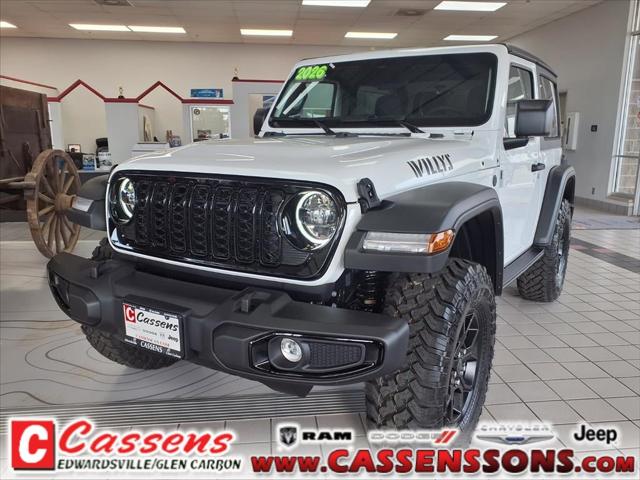2026 Jeep Wrangler WRANGLER 2-DOOR WILLYS 2026 Jeep Wrangler WRANGLER 2-DOOR WILLYS
