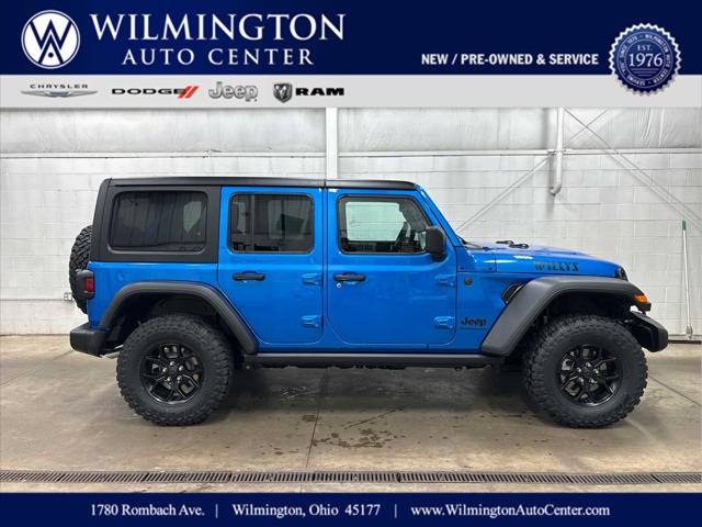 2026 Jeep Wrangler WRANGLER 4-DOOR WILLYS 2026 Jeep Wrangler WRANGLER 4-DOOR WILLYS