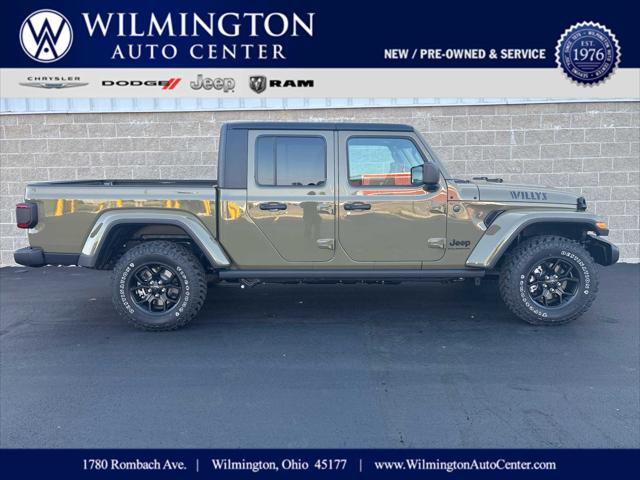 2025 Jeep Gladiator GLADIATOR WILLYS 4X4 2025 Jeep Gladiator GLADIATOR WILLYS 4X4