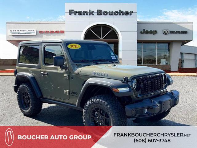 2026 Jeep Wrangler WRANGLER 2-DOOR WILLYS 2026 Jeep Wrangler WRANGLER 2-DOOR WILLYS