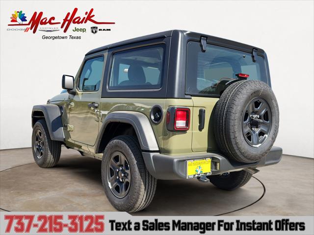 2026 Jeep Wrangler WRANGLER 2-DOOR SPORT 2026 Jeep Wrangler WRANGLER 2-DOOR SPORT