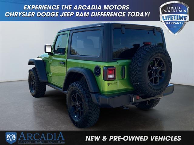 2026 Jeep Wrangler WRANGLER 2-DOOR WILLYS 2026 Jeep Wrangler WRANGLER 2-DOOR WILLYS