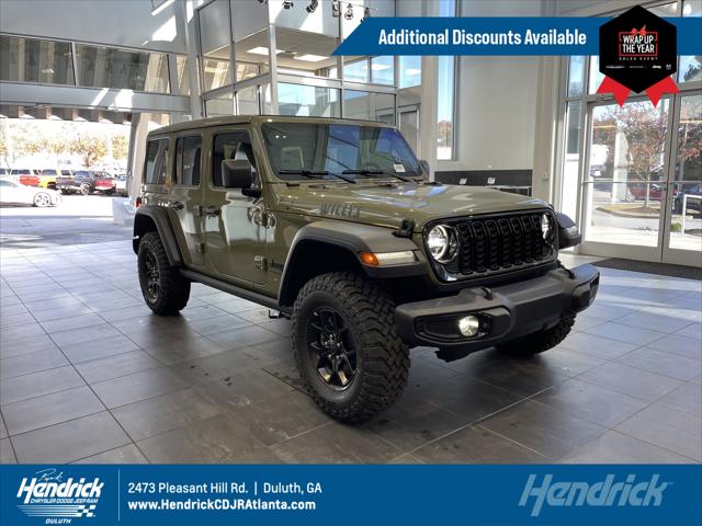 2026 Jeep Wrangler WRANGLER 4-DOOR WILLYS 2026 Jeep Wrangler WRANGLER 4-DOOR WILLYS