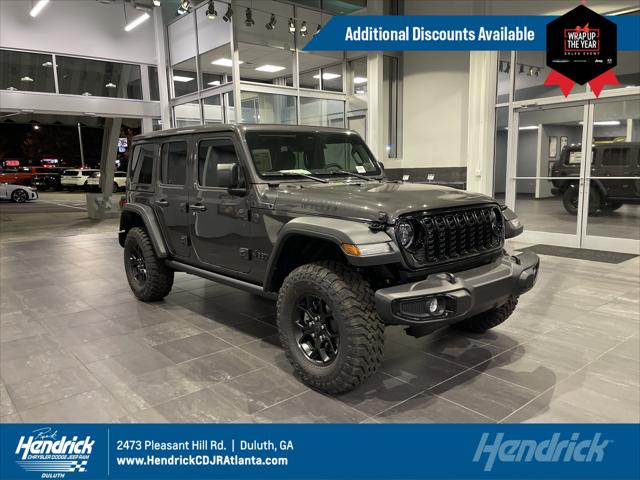 2026 Jeep Wrangler WRANGLER 4-DOOR WILLYS 2026 Jeep Wrangler WRANGLER 4-DOOR WILLYS