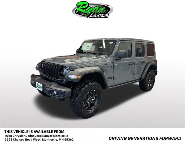 2026 Jeep Wrangler WRANGLER 4-DOOR WILLYS 2026 Jeep Wrangler WRANGLER 4-DOOR WILLYS