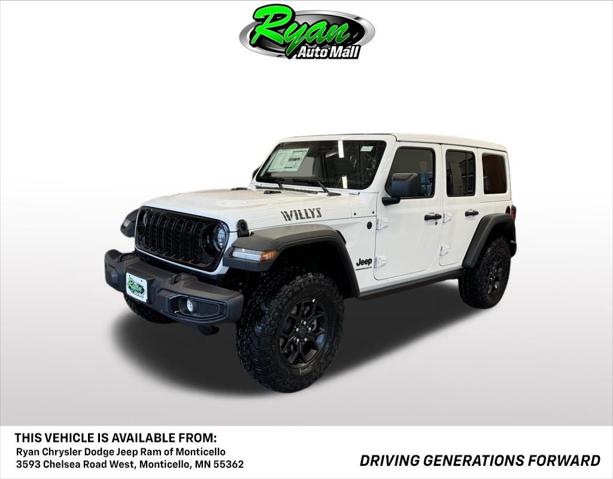 2026 Jeep Wrangler WRANGLER 4-DOOR WILLYS 2026 Jeep Wrangler WRANGLER 4-DOOR WILLYS