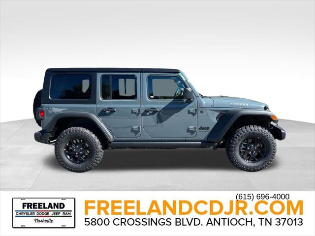 2026 Jeep Wrangler WRANGLER 4-DOOR WILLYS 2026 Jeep Wrangler WRANGLER 4-DOOR WILLYS