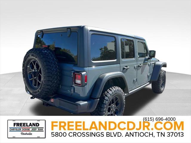 2026 Jeep Wrangler WRANGLER 4-DOOR WILLYS 2026 Jeep Wrangler WRANGLER 4-DOOR WILLYS