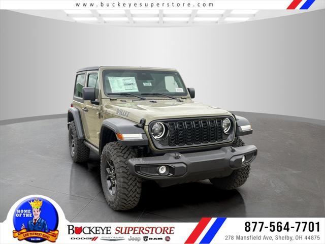 2026 Jeep Wrangler WRANGLER 2-DOOR WILLYS 2026 Jeep Wrangler WRANGLER 2-DOOR WILLYS